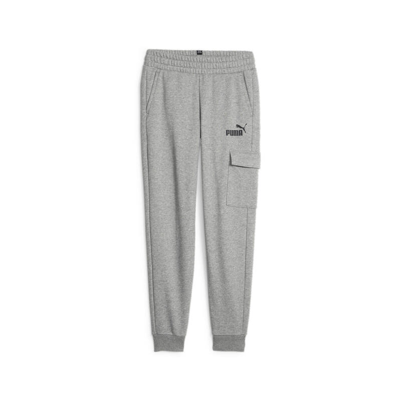 Essentials cargobroek voor jongeren PUMA Medium Gray Heather