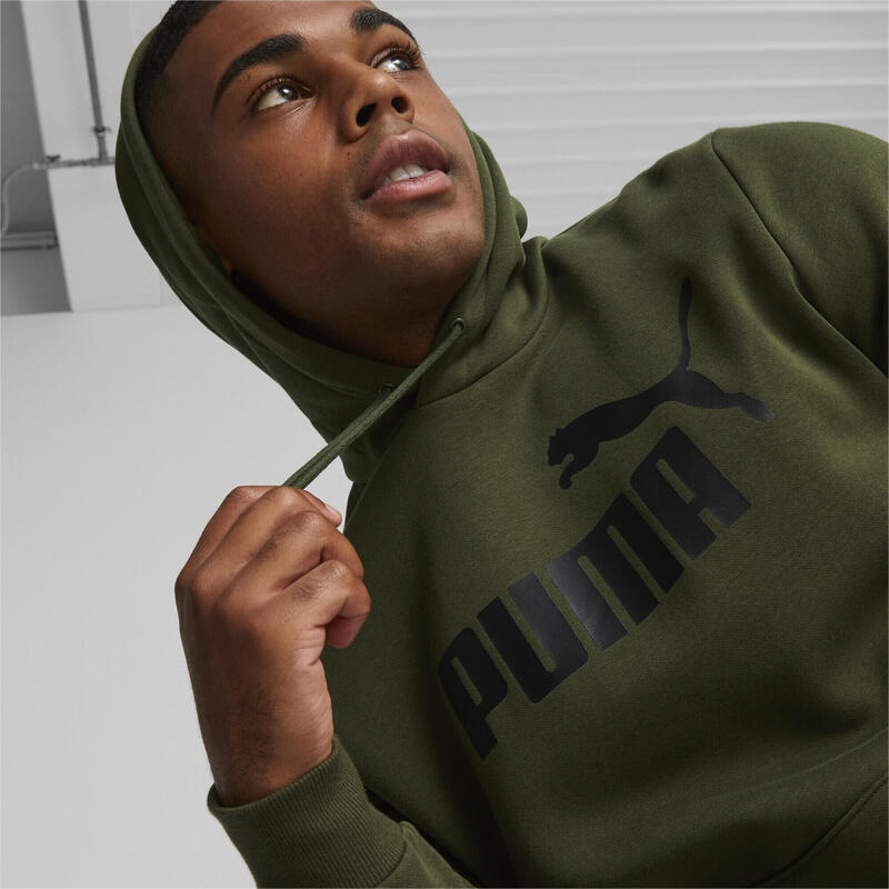 Essentials Big Logo Hoodie Herren PUMA Myrtle Green