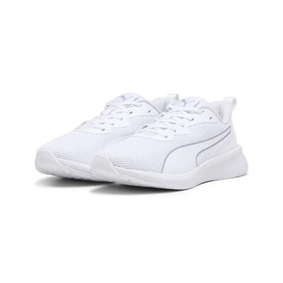 Scarpe da running Flyer Lite Mesh PUMA White Silver Metallic