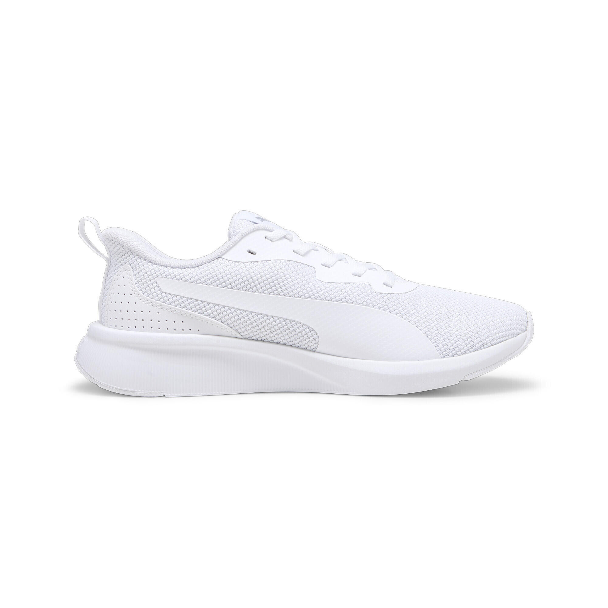 Scarpe da running Flyer Lite Mesh PUMA White Silver Metallic 7/7