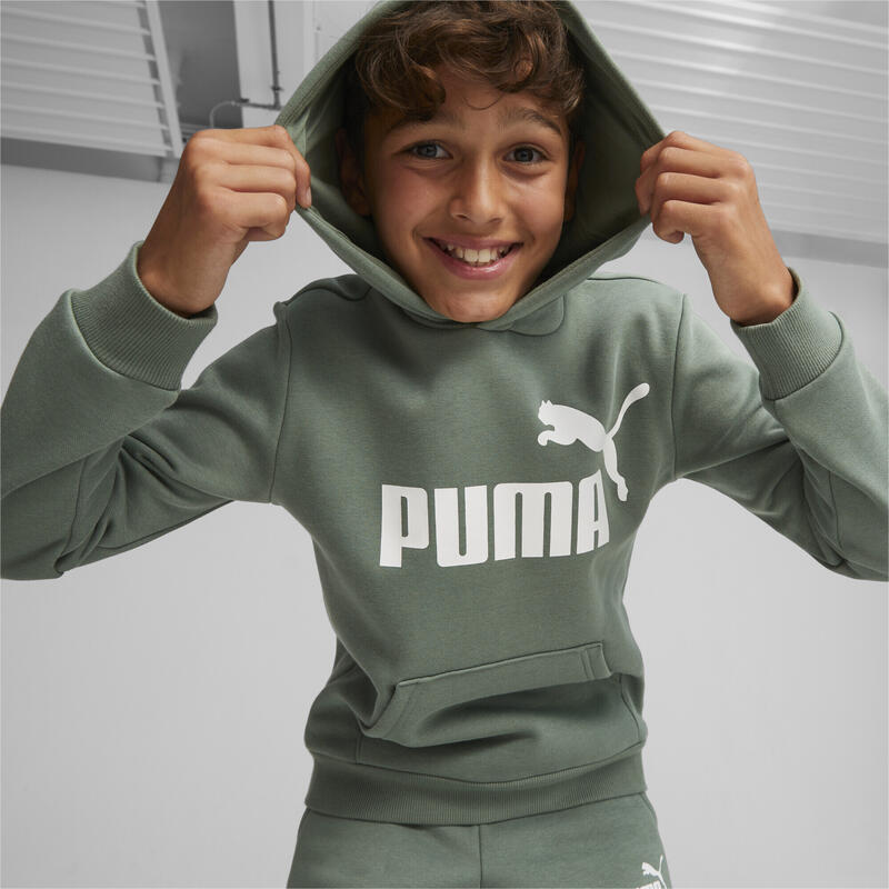 Bluza Sportowa Chłopięca Puma Ess Big Logo Fl