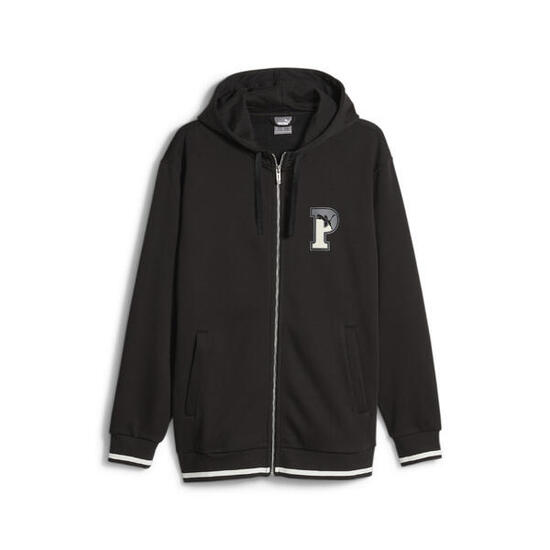 Hoodie zippé PUMA SQUAD Homme PUMA Black