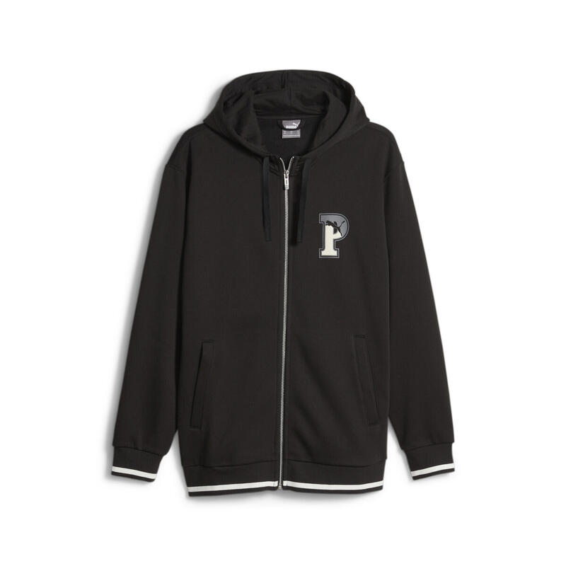 Hoodie zippé PUMA SQUAD Homme PUMA Black