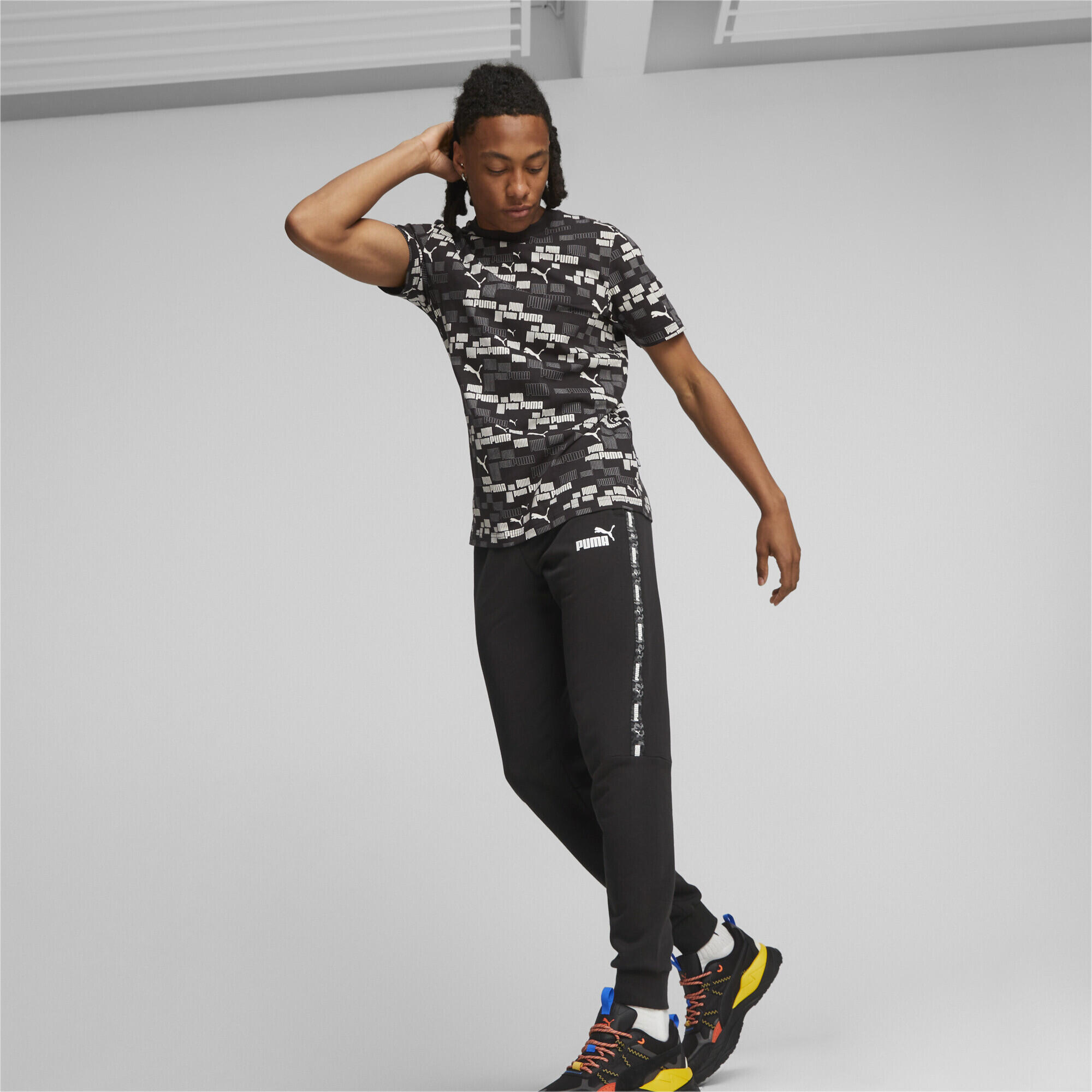 Camiseta ESS+ LOGO LAB Hombre PUMA Black 3/5