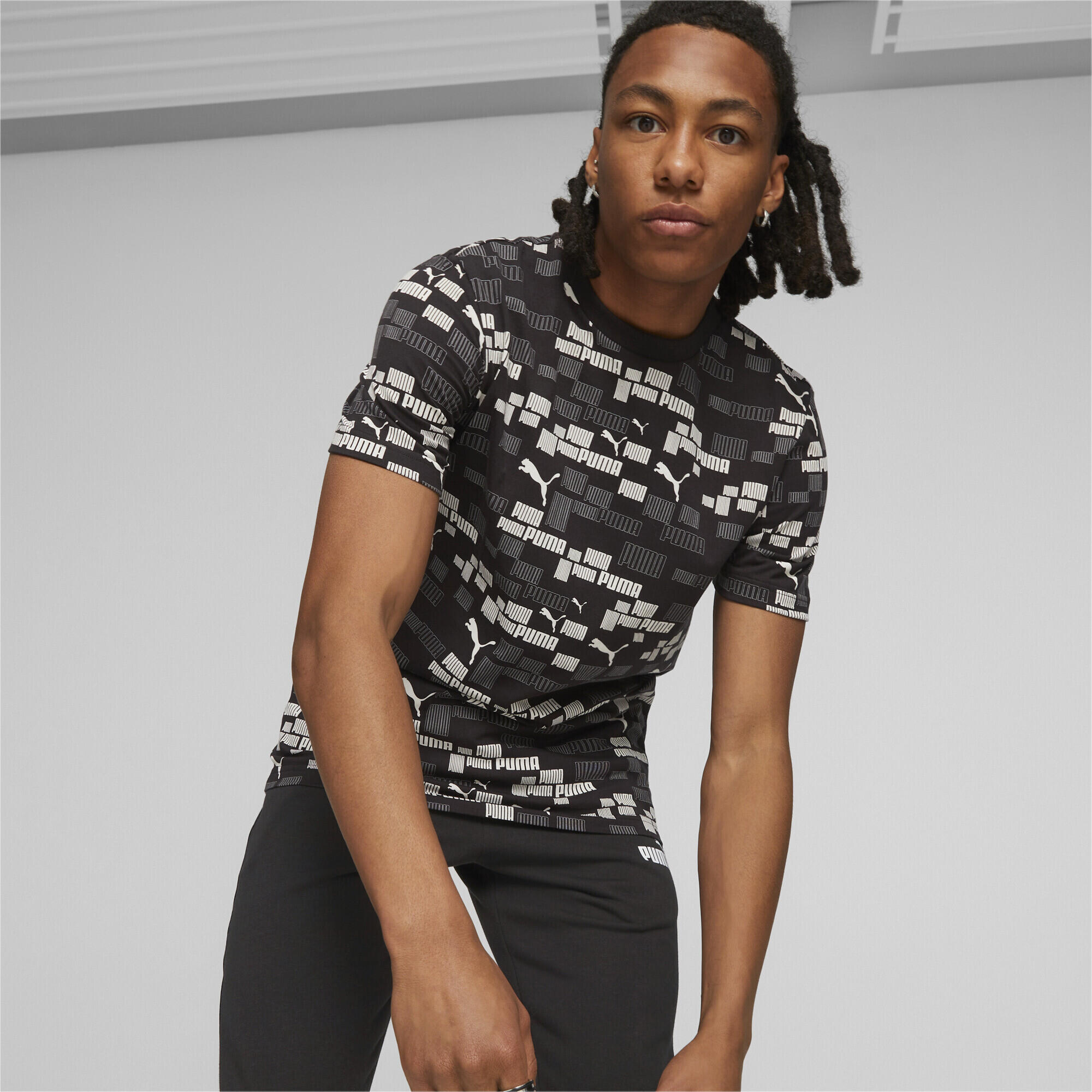 Camiseta ESS+ LOGO LAB Hombre PUMA Black 2/5