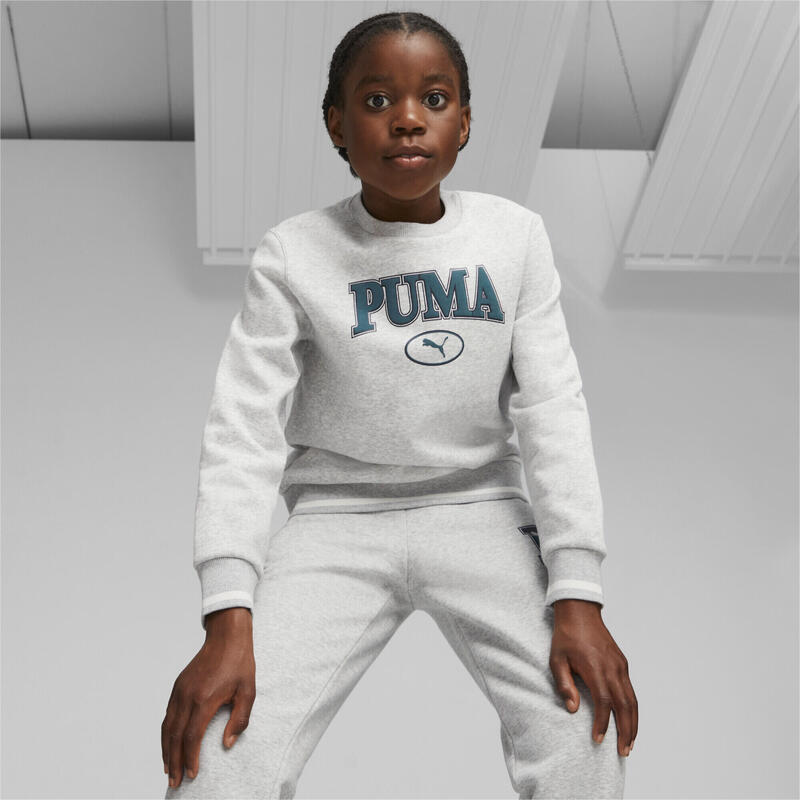 PUMA SQUAD sweatshirt voor jongeren PUMA Light Gray Heather