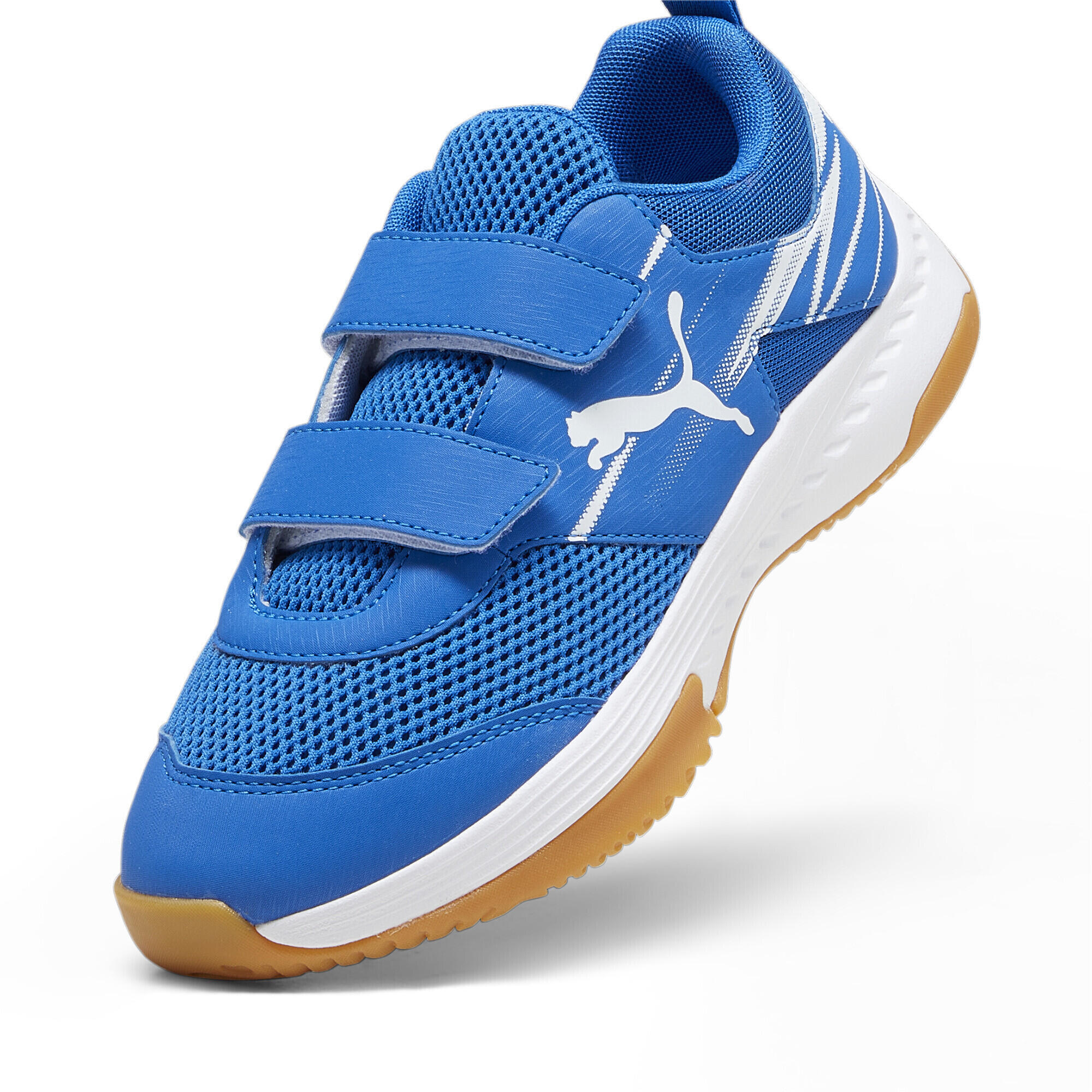 Varion II zaalschoenen voor kinderen PUMA Team Royal White Gum Blue Beige 6/6