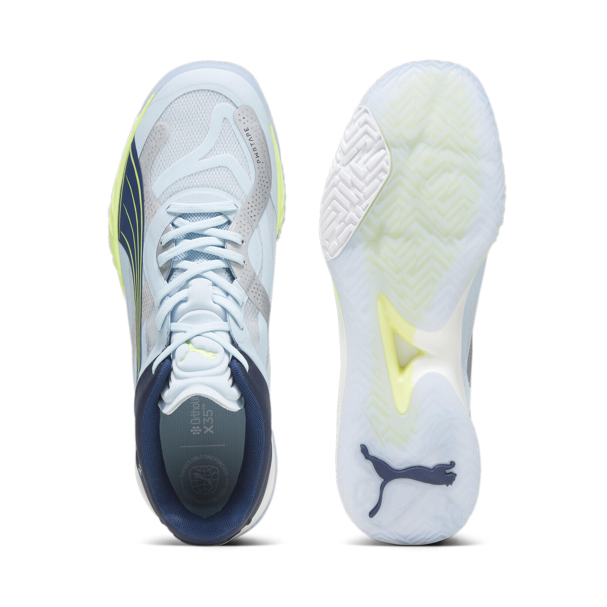 Zapatillas de interior Accelerate NITRO SQD PUMA Silver Sky Persian Blue White 4/6