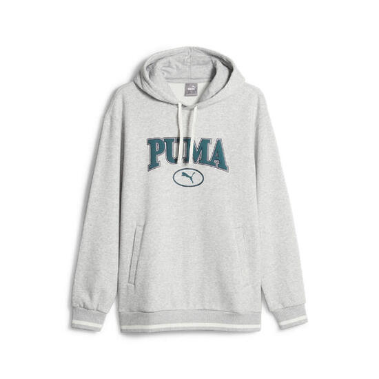 Hoodie PUMA SQUAD Homme PUMA Light Gray Heather