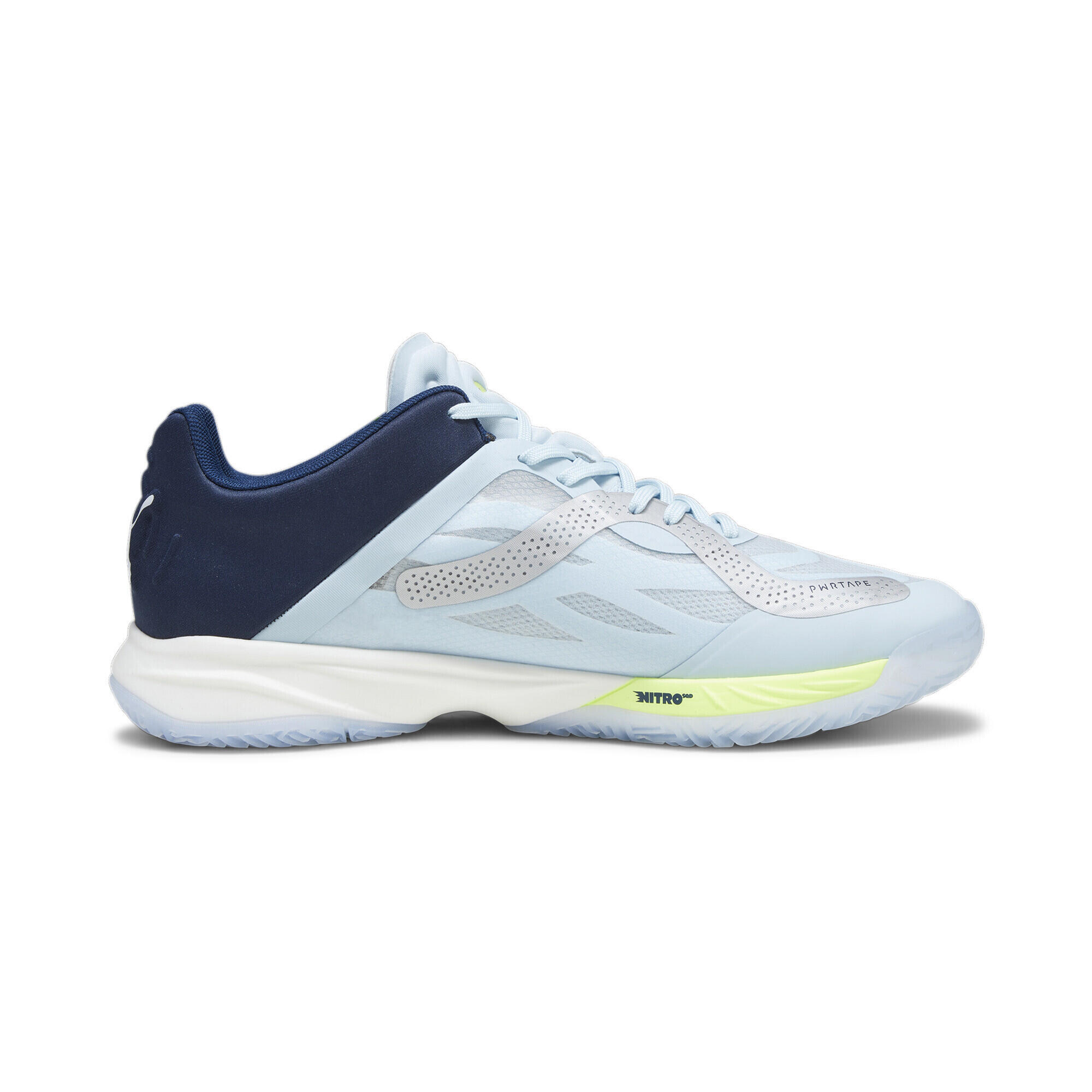 Zapatillas de interior Accelerate NITRO SQD PUMA Silver Sky Persian Blue White 5/6