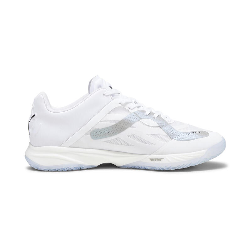 Accelerate NITRO SQD Hallensportschuhe Herren PUMA White Black Concrete Gray