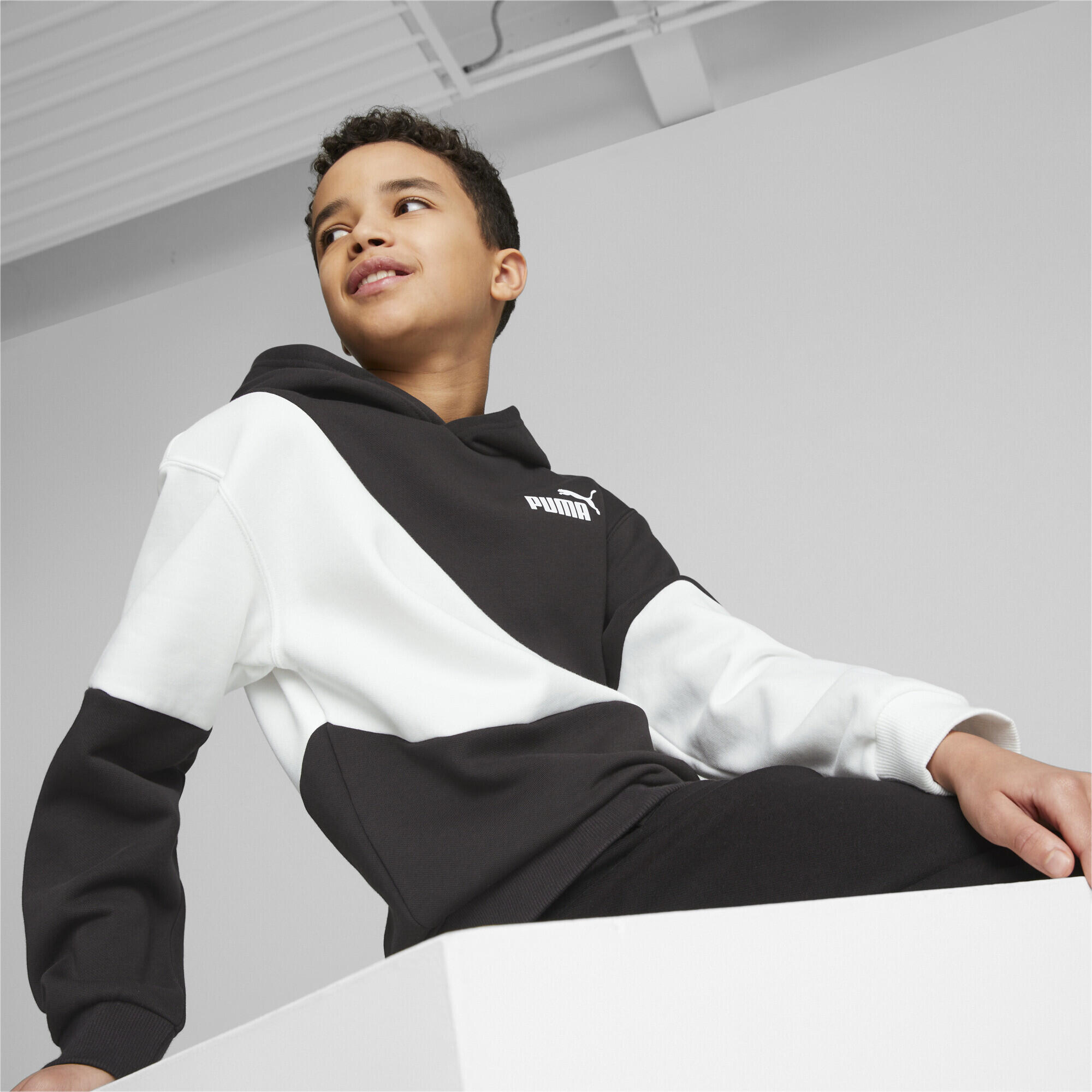 POWER CAT Hoodie Jungen PUMA Black 2/10