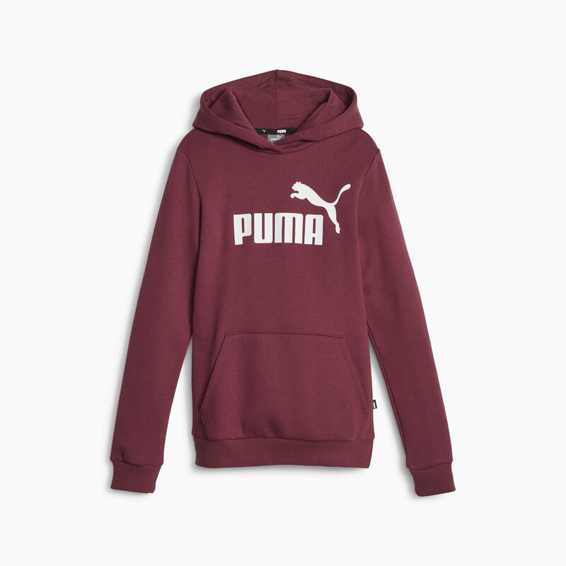 Sudadera con capucha Niño Essentials Logo PUMA Dark Jasper Red