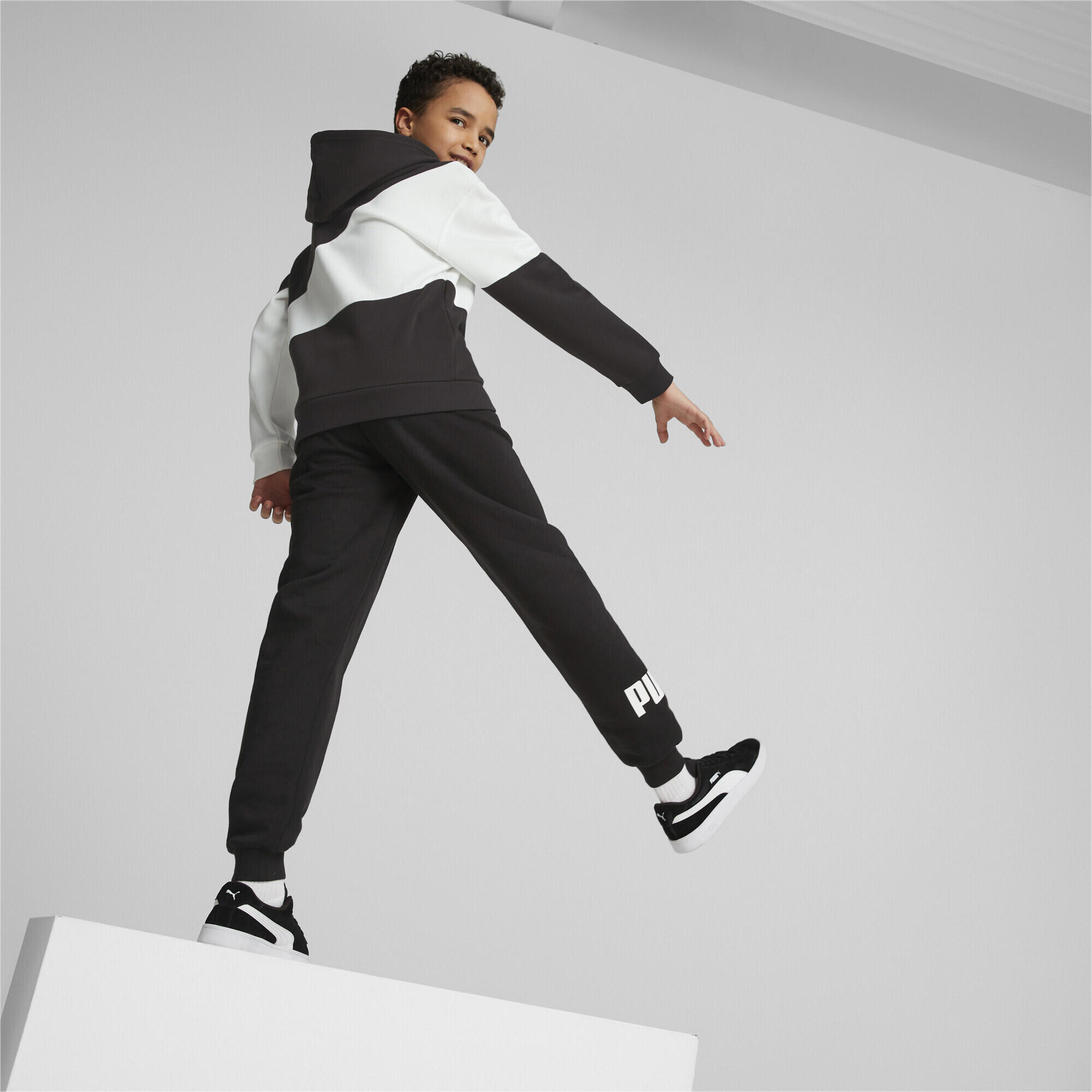 POWER CAT Hoodie Jungen PUMA Black 5/10