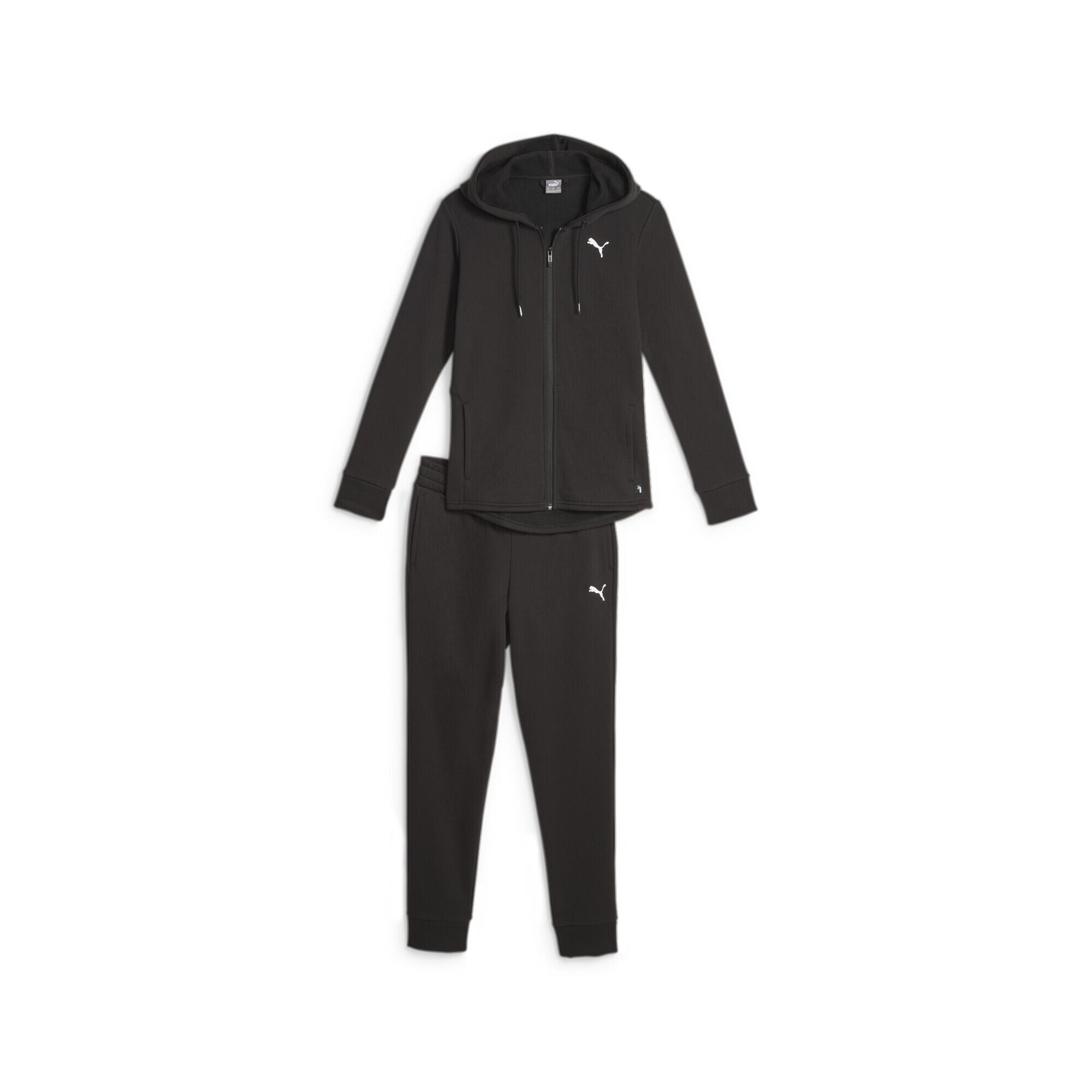 PUMA Tuta Classics Hooded FL da donna PUMA Black