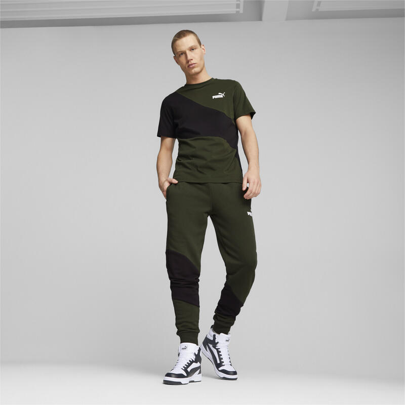 PUMA POWER Cat T-Shirt Herren PUMA Myrtle Green