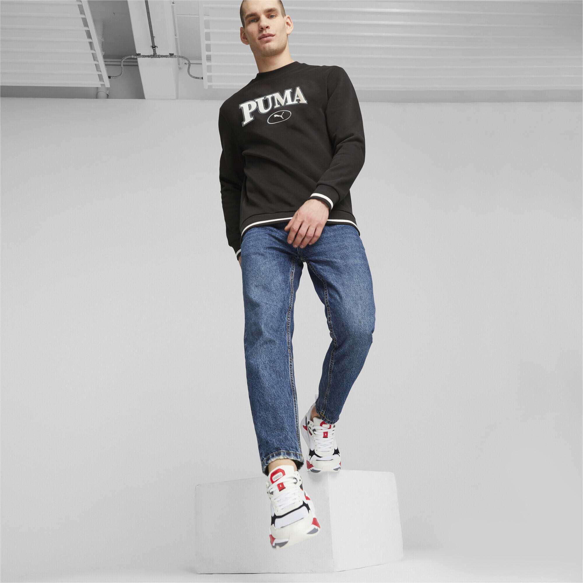 Sweat à col rond PUMA SQUAD Homme PUMA Black 3/6