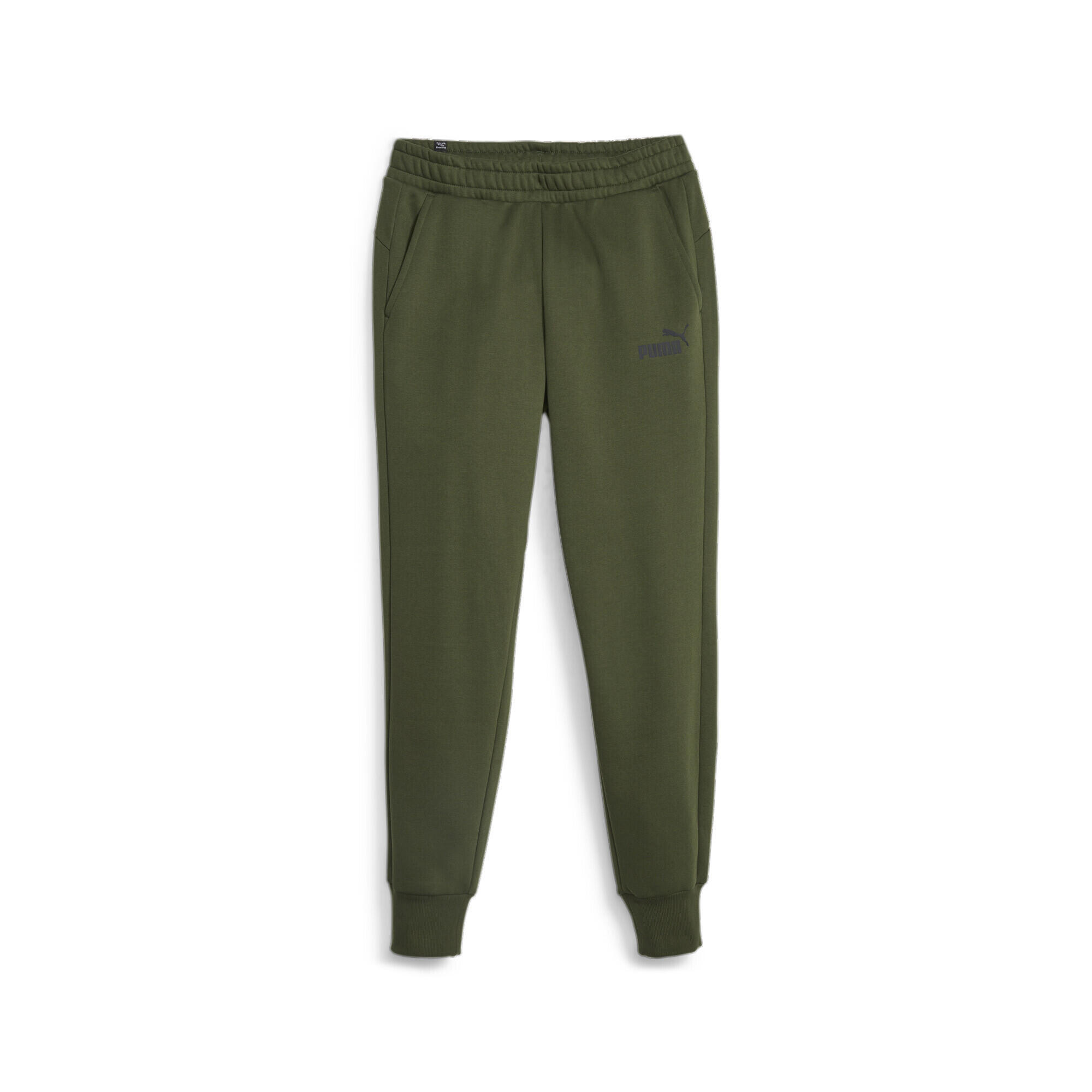 Essentials joggingbroek met logo voor heren PUMA Myrtle Green PUMA Decathlon