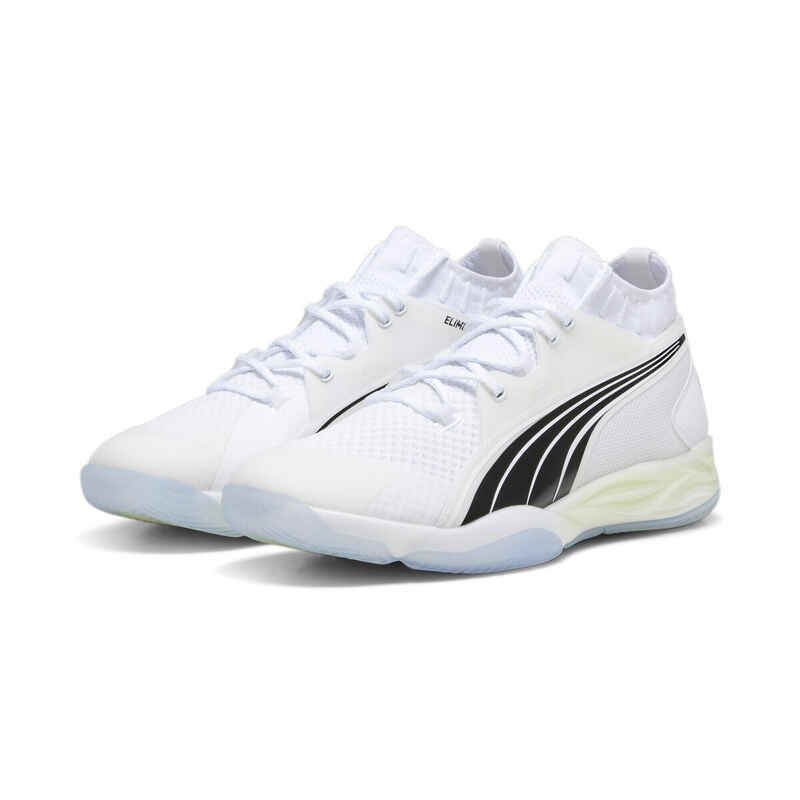 Eliminate NITRO™ SQD Handballschuhe Herren PUMA White Black Concrete Gray