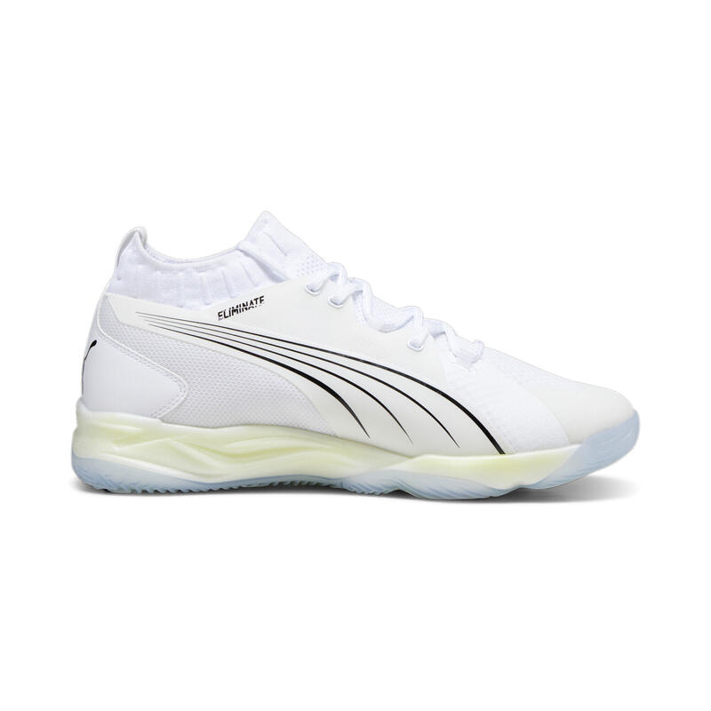 Eliminate NITRO™ SQD Handballschuhe Herren PUMA White Black Concrete Gray