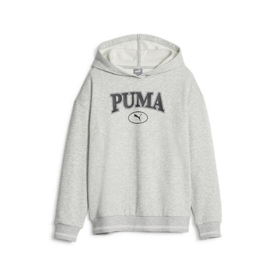 Hoodie PUMA SQUAD Enfant et Adolescent PUMA Light Gray Heather