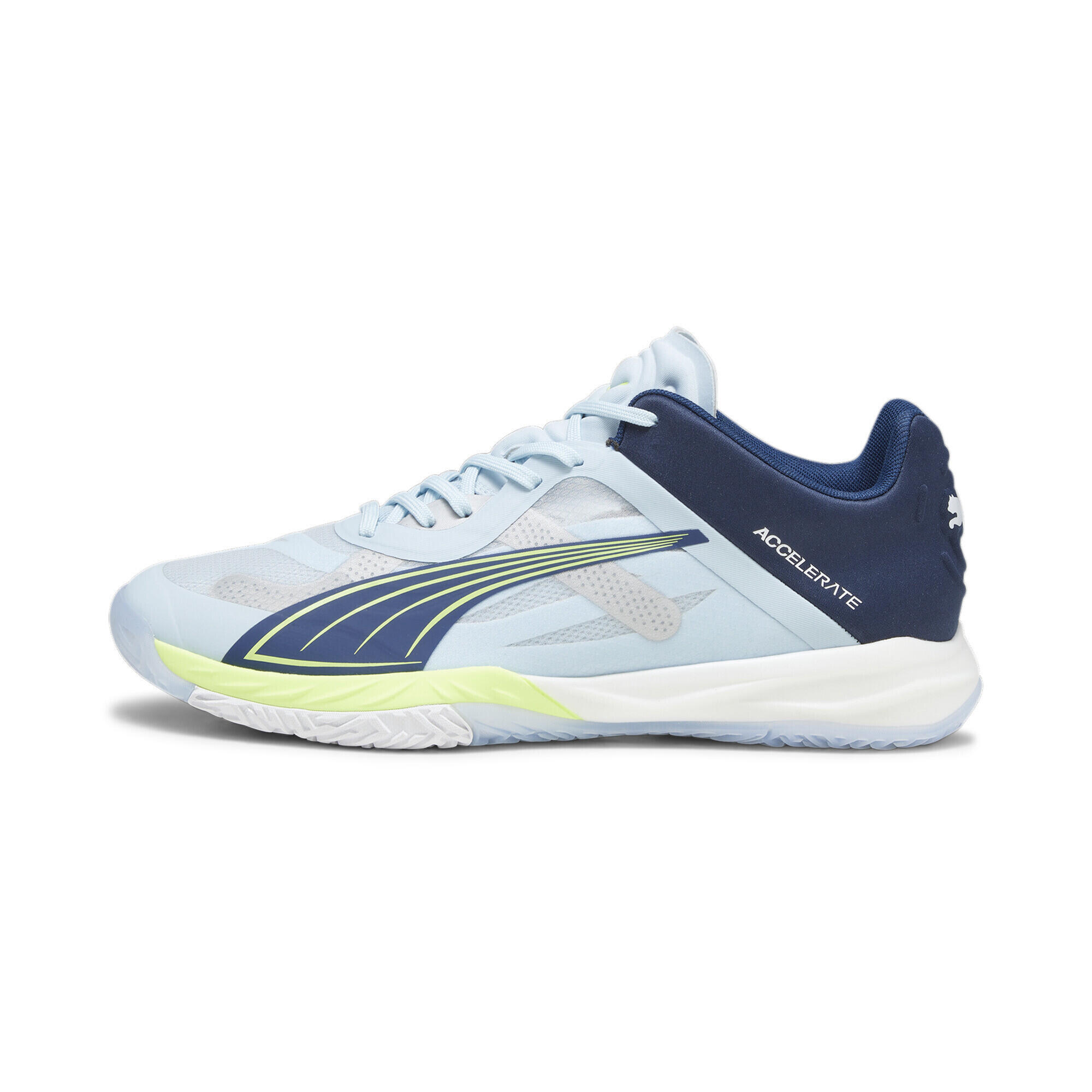 Zapatillas de interior Accelerate NITRO SQD PUMA Silver Sky Persian Blue White 3/6