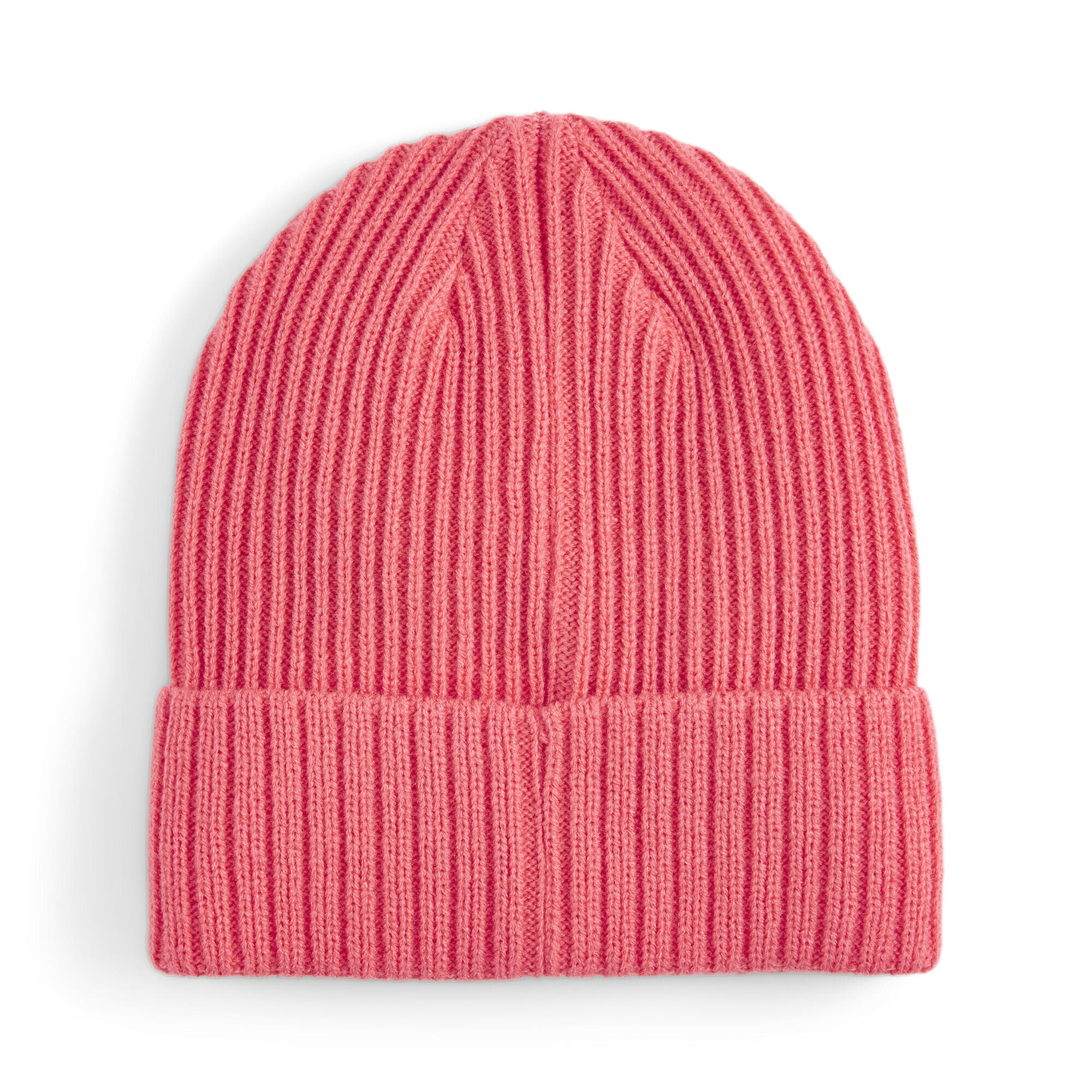 Classic geribbelde beanie met omslag PUMA Electric Blush Pink 4/5