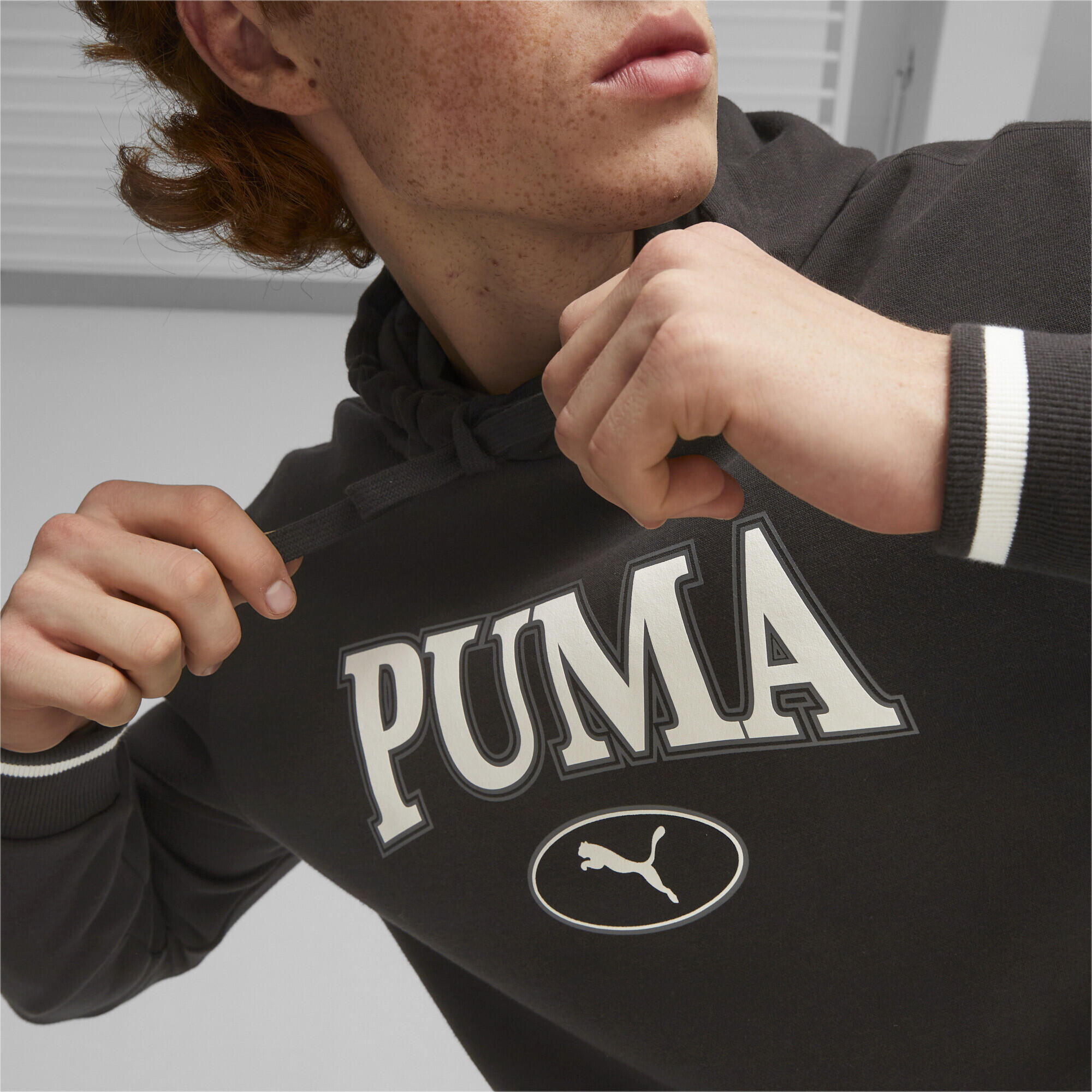 PUMA SQUAD Hoodie Herren PUMA Black 3/6