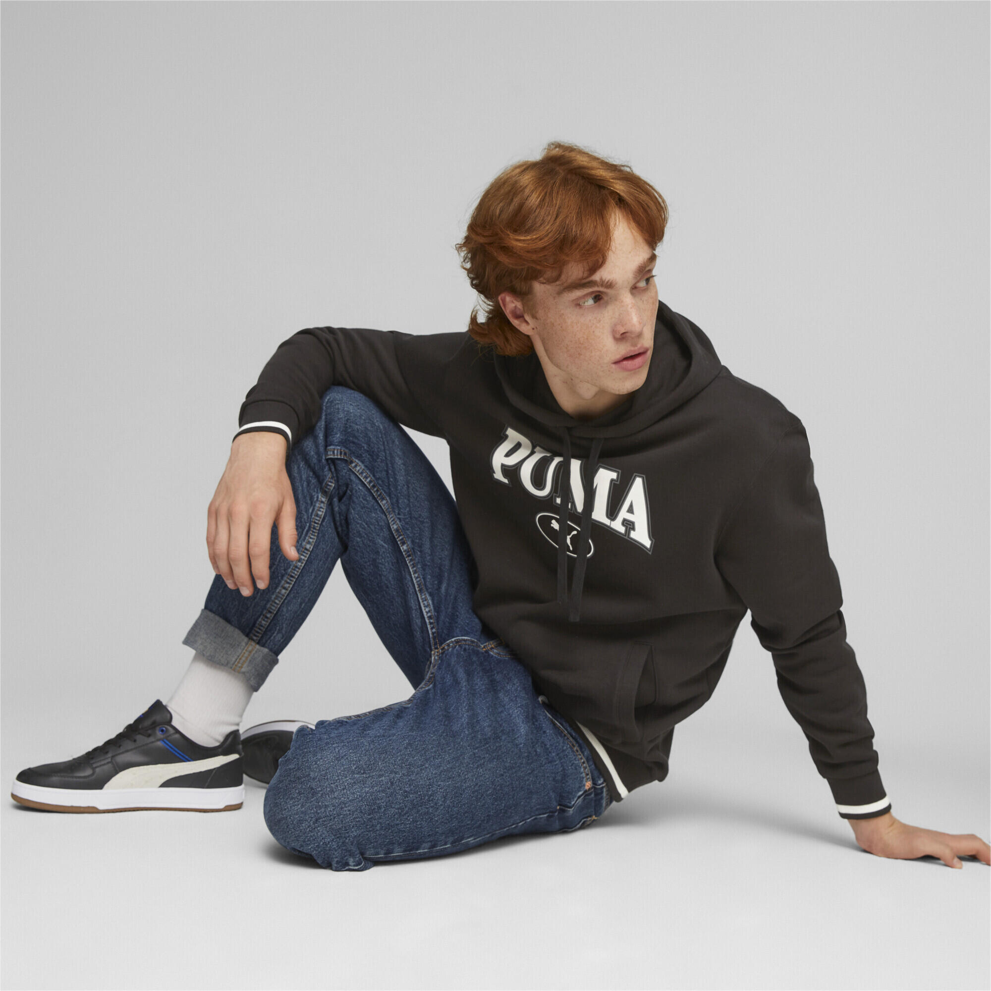 PUMA SQUAD Hoodie Herren PUMA Black 5/6