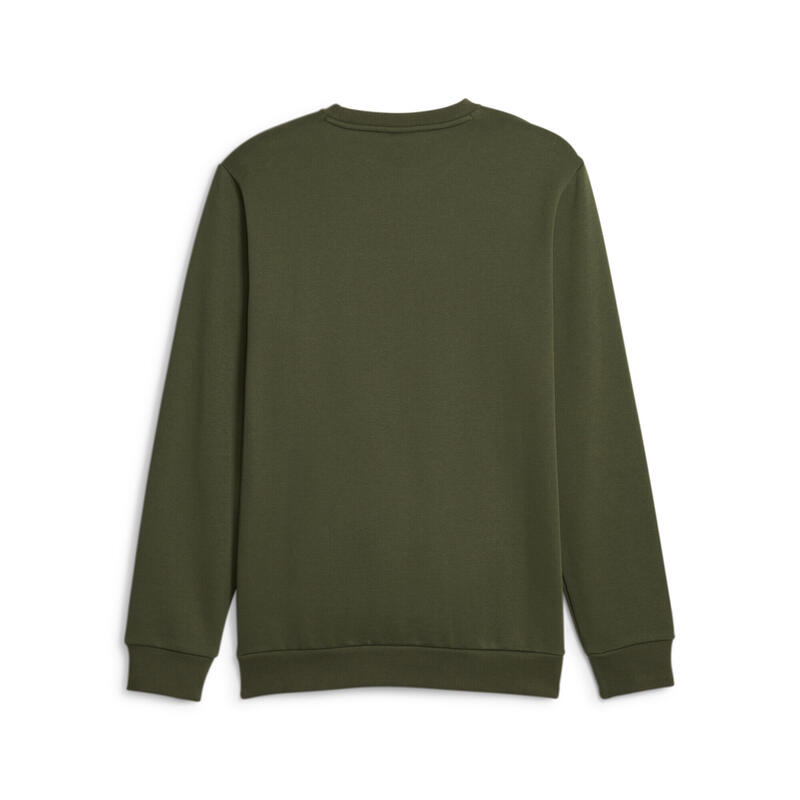 Essentials Small Logo sweatshirt met ronde hals voor heren PUMA Myrtle Green