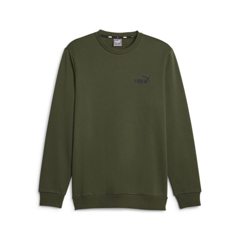 Essentials Small Logo sweatshirt met ronde hals voor heren PUMA Myrtle Green