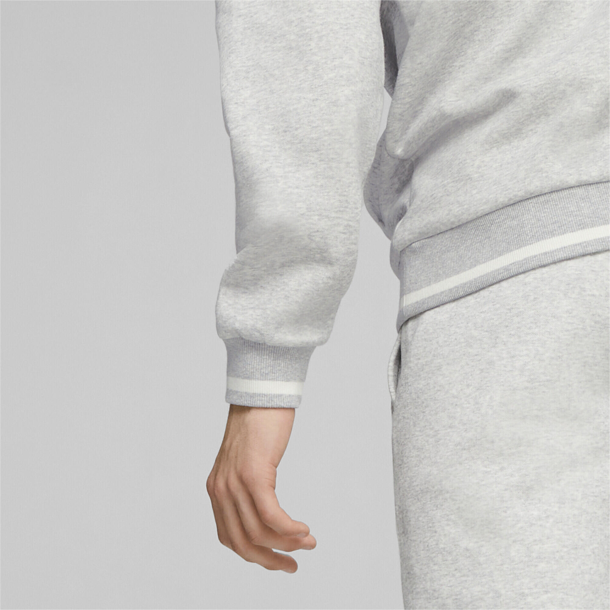 Hoodie PUMA SQUAD Homme PUMA Light Gray Heather 5/6