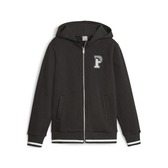 Hoodie zippé en polaire PUMA SQUAD Enfant et Adolescent PUMA Black