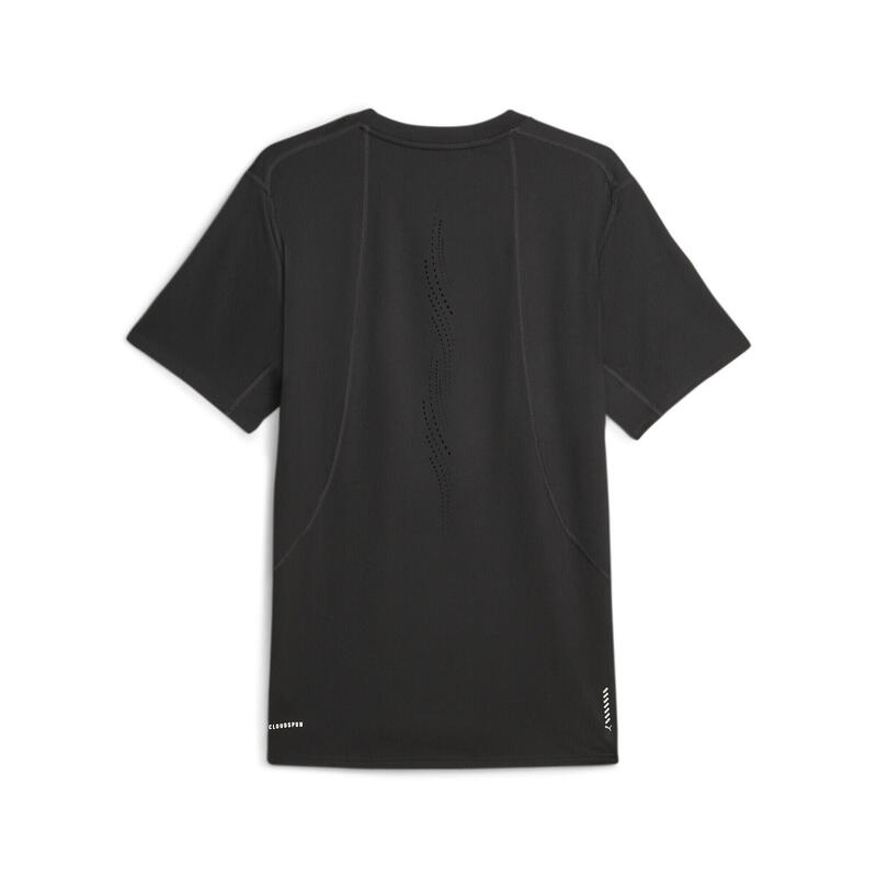Cloudspun kurzärmliges Lauf-T-Shirt Herren PUMA Black