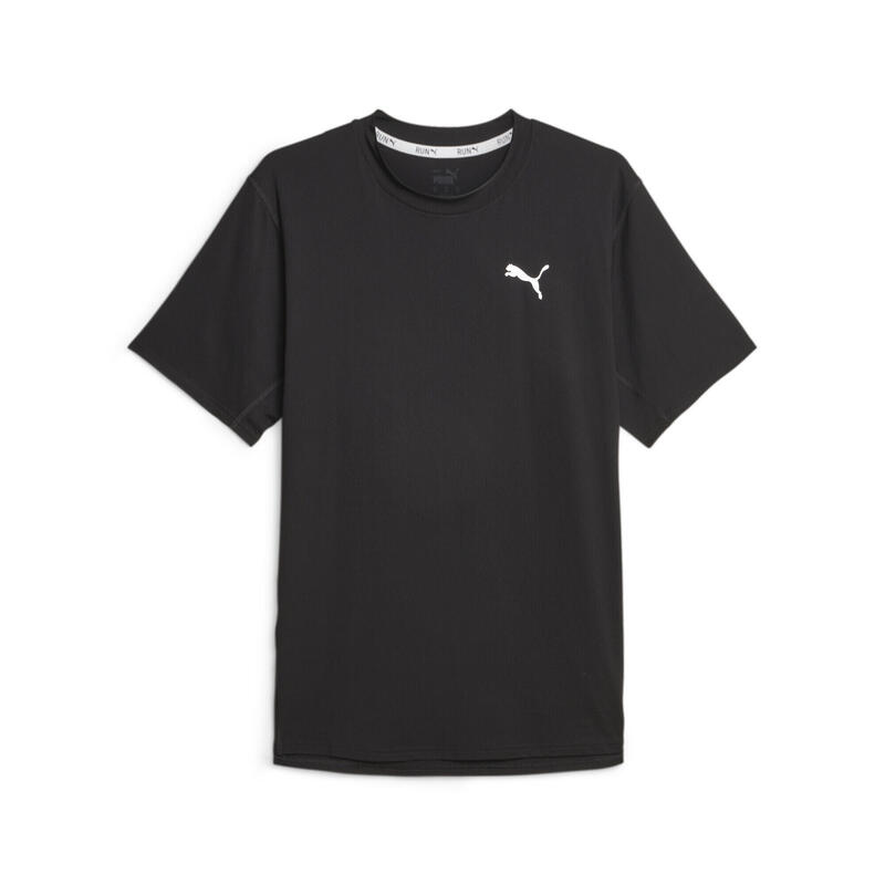 T-shirt da running a maniche corte CLOUDSPUN da uomo PUMA Black