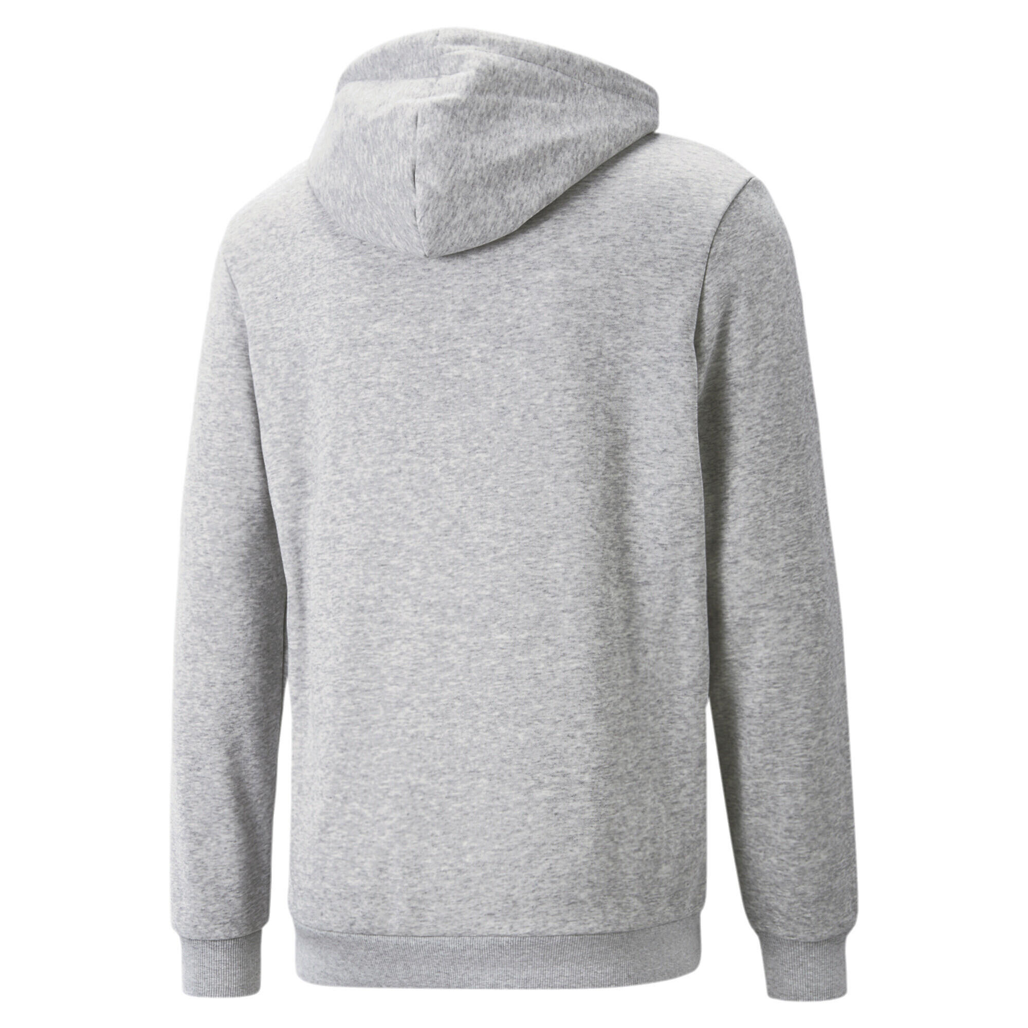 Hoodie à petit logo bicolore Essentials+ Homme PUMA Light Gray Heather 6/7