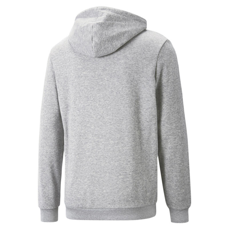 Pánská dvoubarevná mikina s malým logem Essentials+ PUMA Light Gray Heather