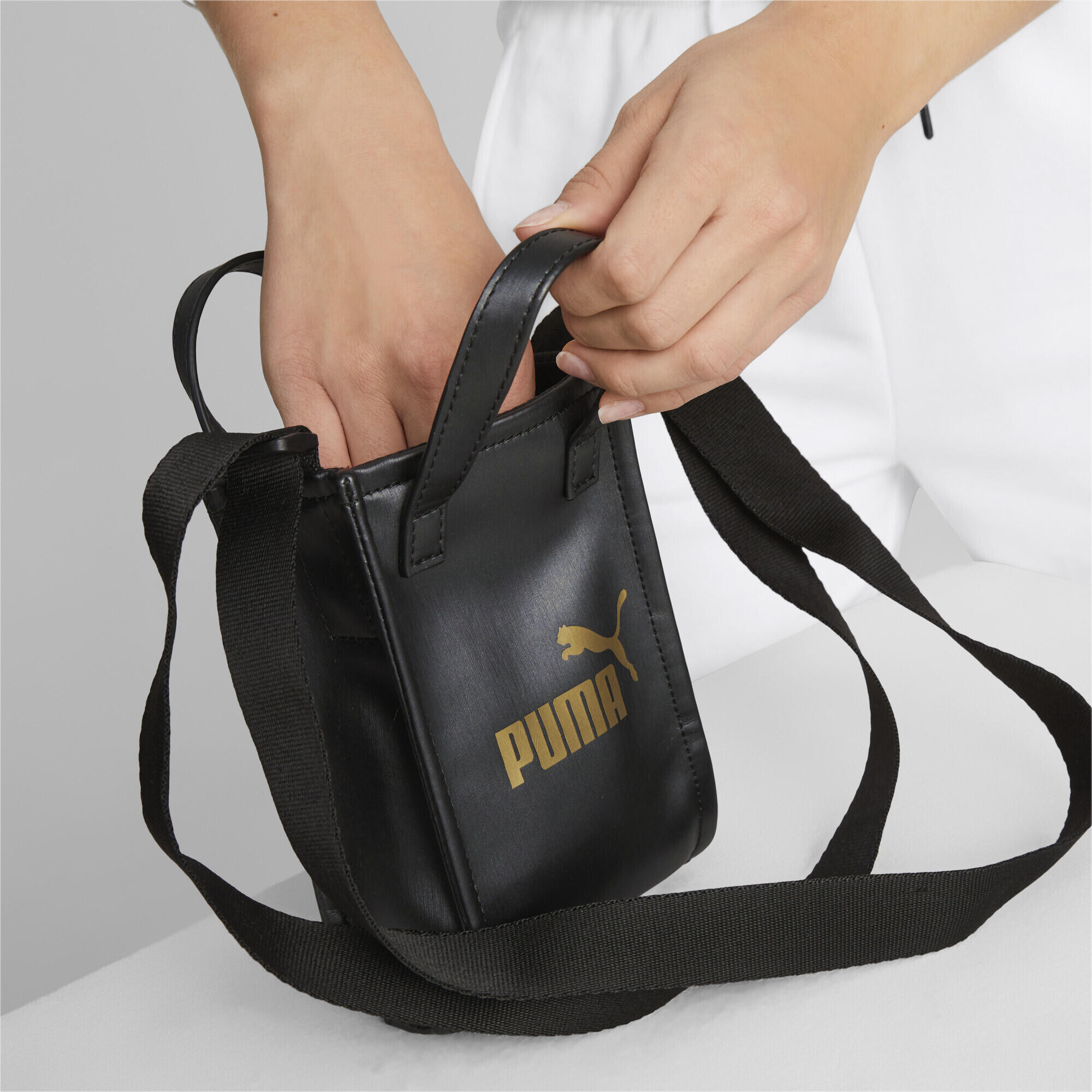 Minibolso tote bandolera Core Up PUMA Black 2/6