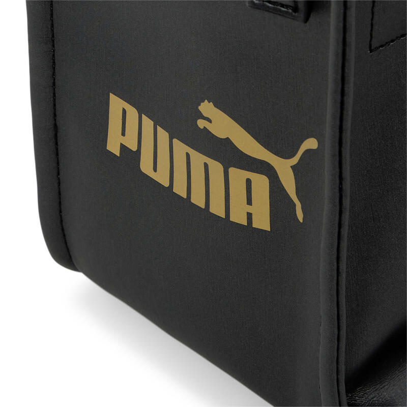 Geanta unisex Puma Core Up Mini Tote X-Body, Negru