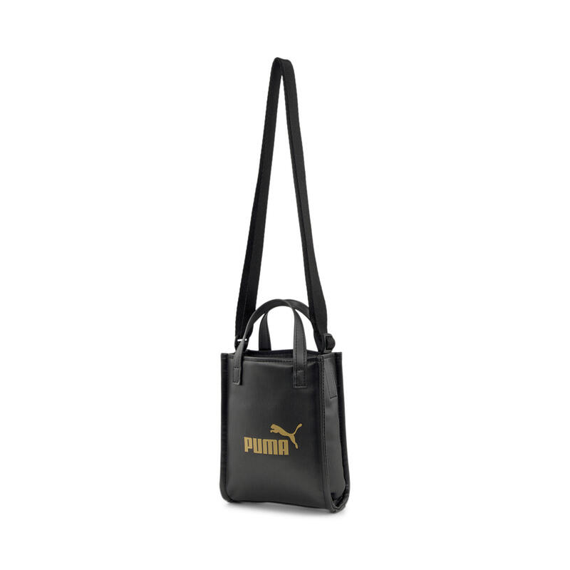 Geanta unisex Puma Core Up Mini Tote X-Body, Negru