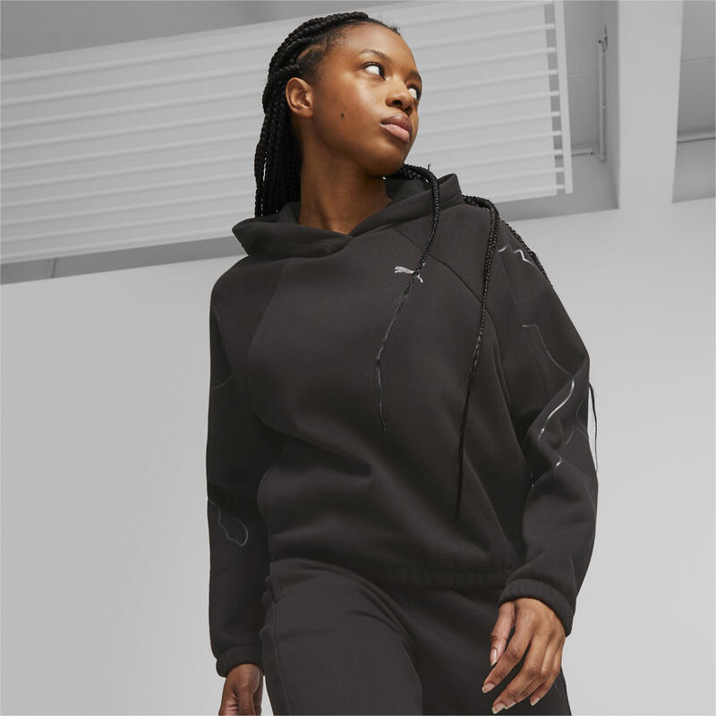 Hoodie à logos PUMA MOTION Femme PUMA Black