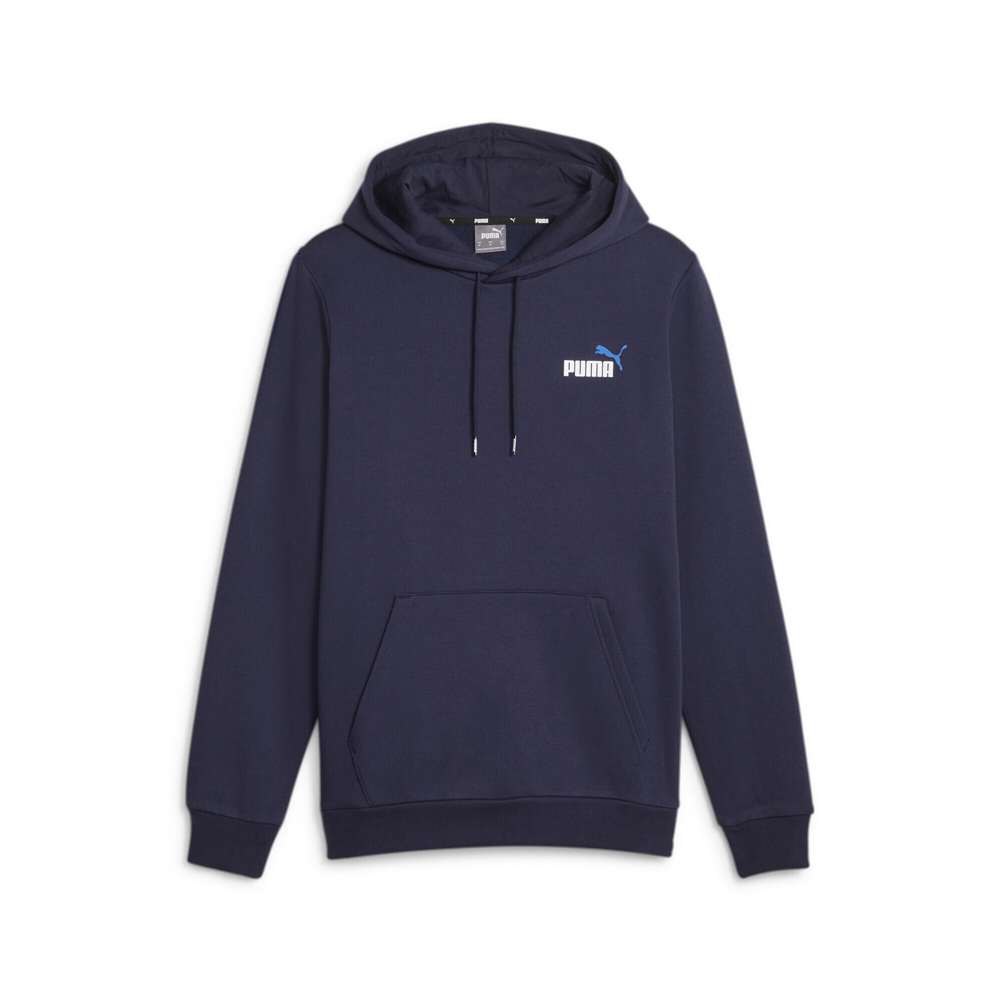 PUMA Essentials+ hoodie met tweekleurig, klein logo voor heren PUMA