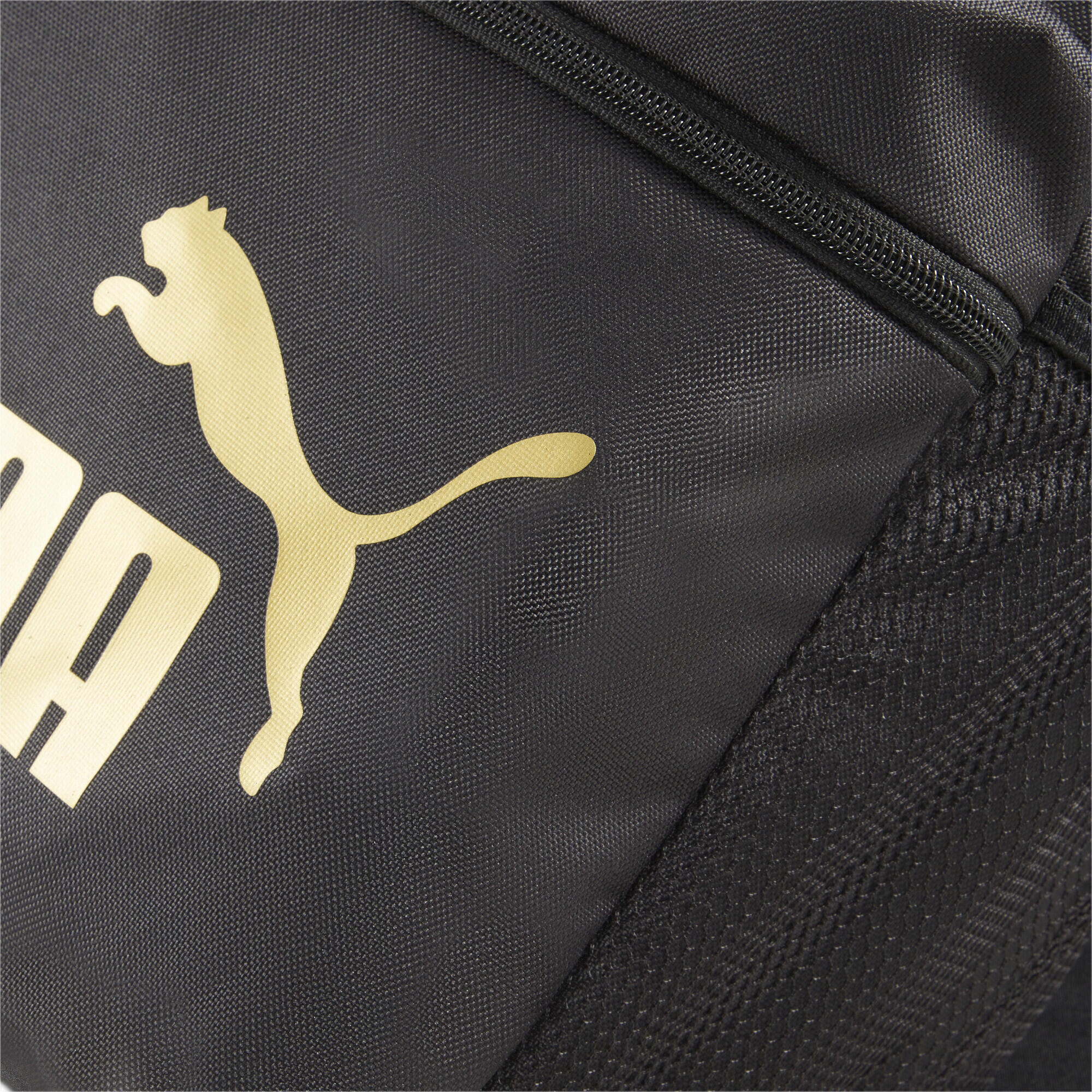 Mochila PUMA Phase PUMA Black Golden Logo 5/5