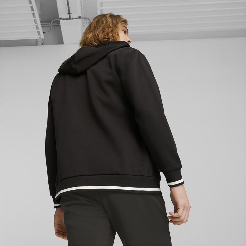 PUMA SQUAD hoodie met rits voor heren PUMA Black