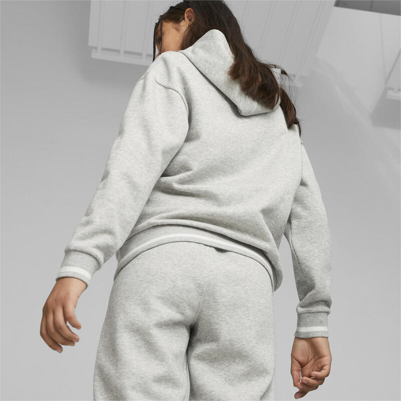 PUMA SQUAD Hoodie Mädchen PUMA Light Gray Heather