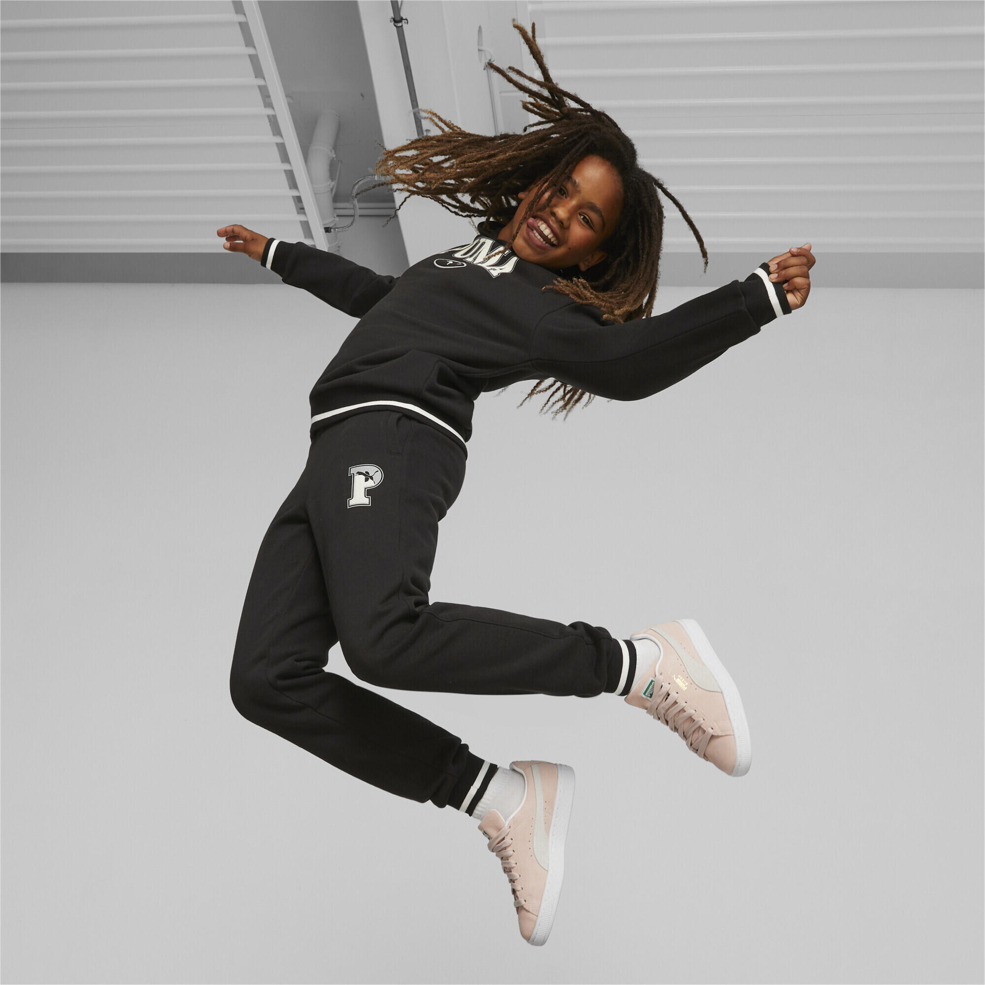 Hoodie PUMA SQUAD Enfant et Adolescent PUMA Black 3/5
