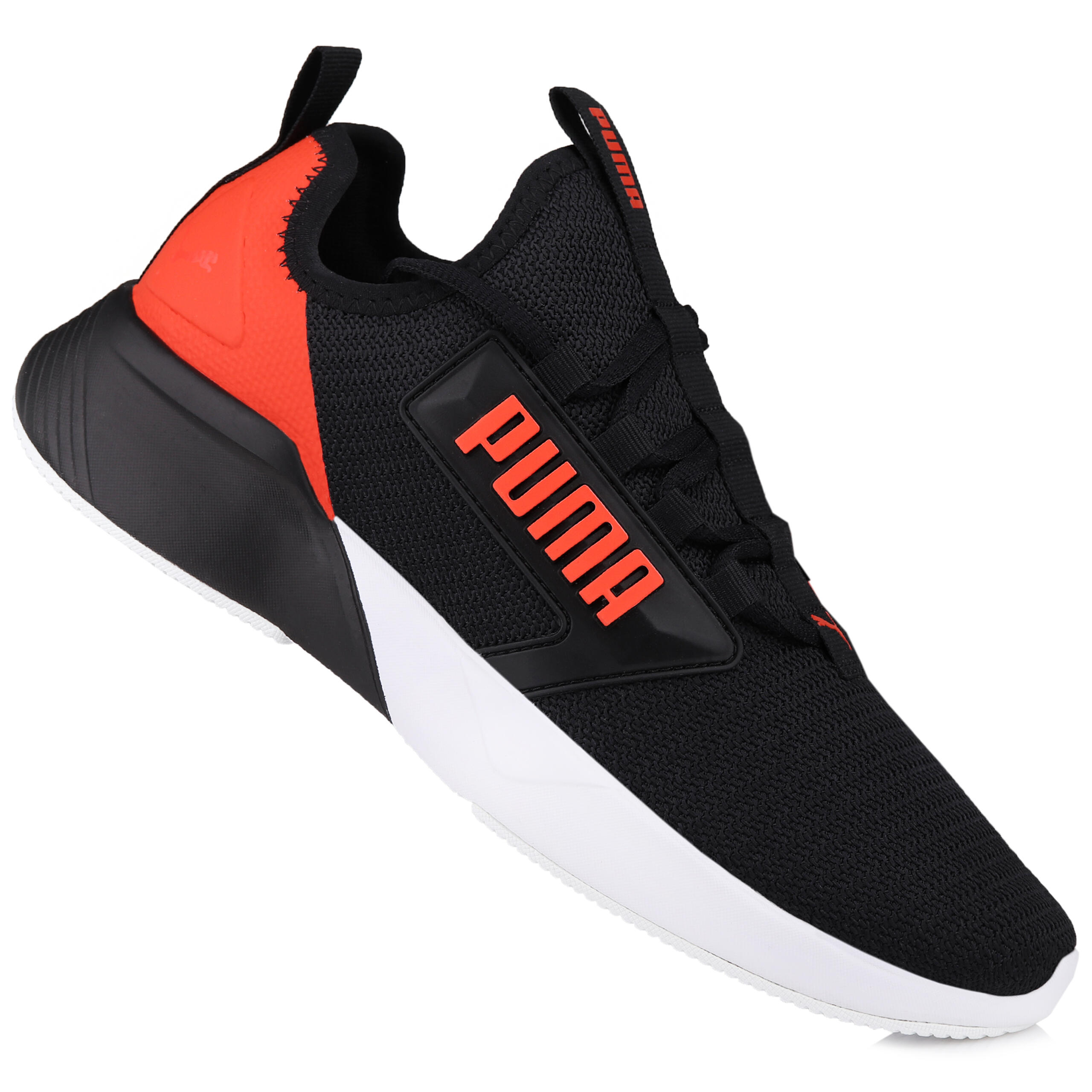 Zapatillas Deportivas Retaliate Block para Hombre Negro, Naranja 7/7