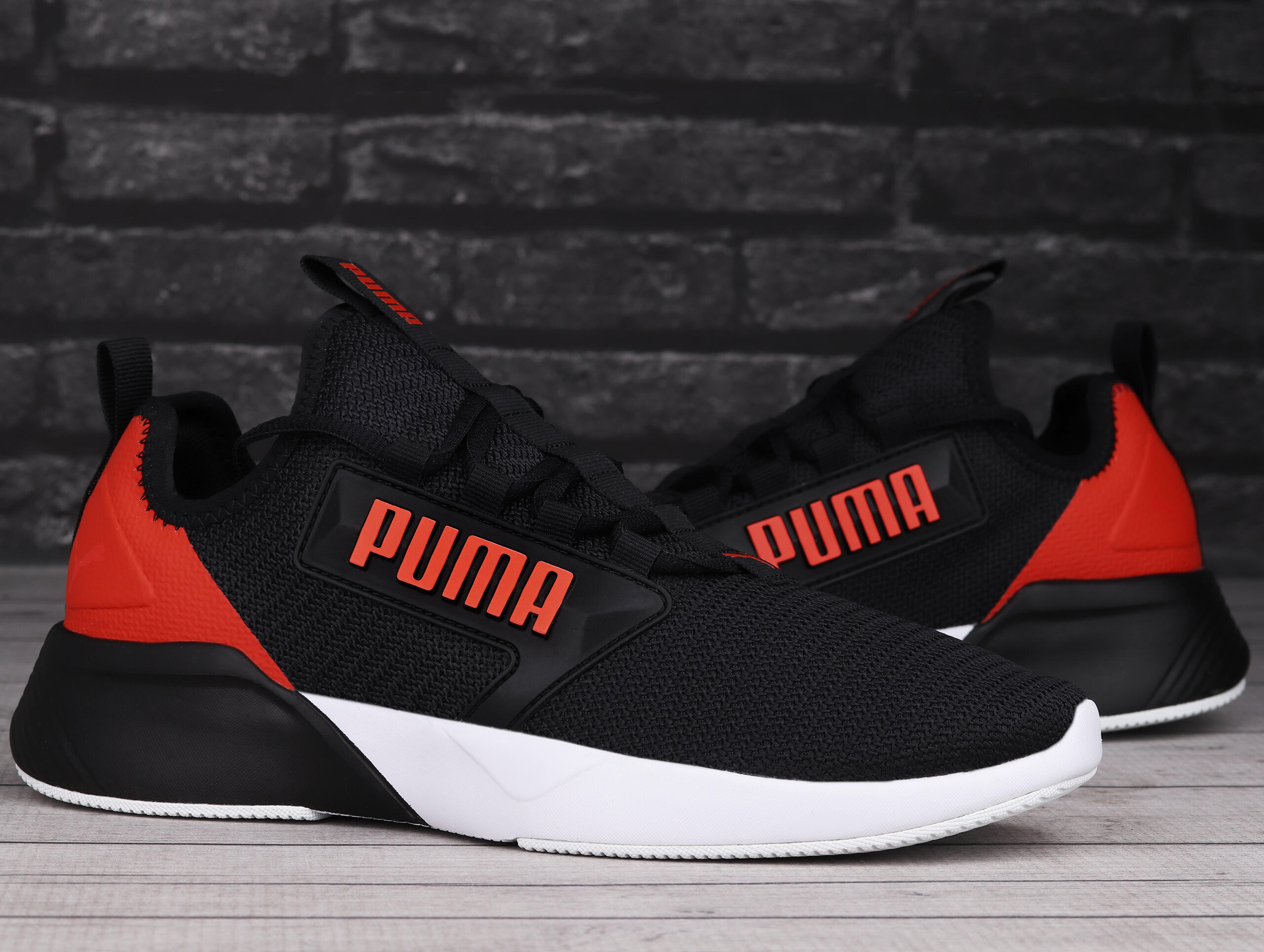 Zapatillas Deportivas Retaliate Block para Hombre Negro, Naranja 2/7