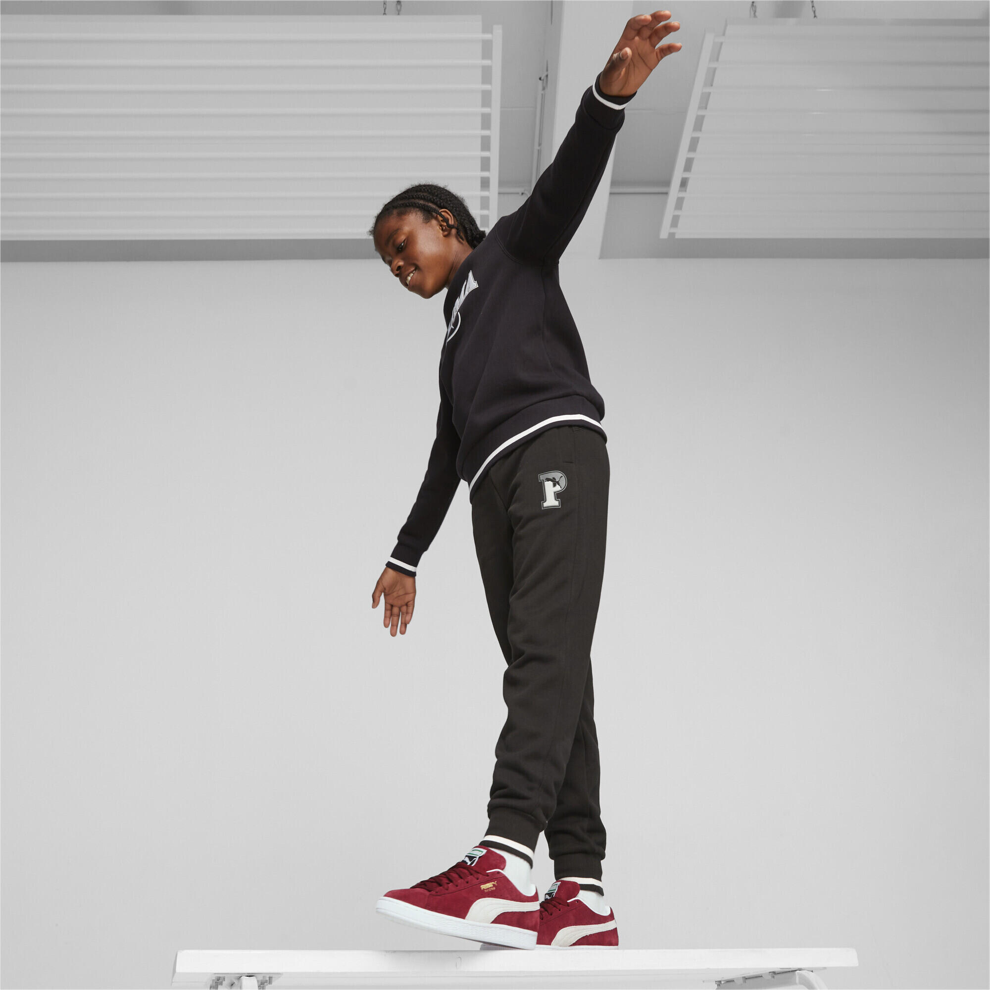 Jogginganzug Kind Puma Squad CL 3/5