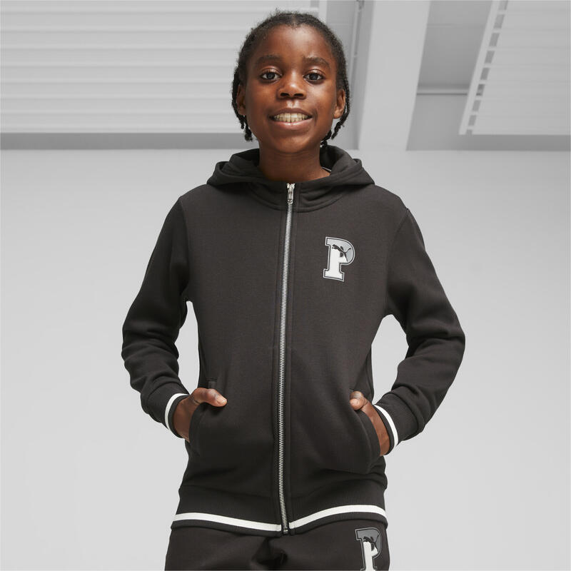 PUMA SQUAD Fleece-Hoodie Jugendliche PUMA Black